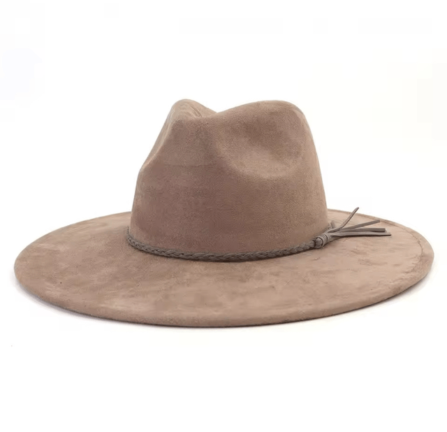 Suede Fedora Hat