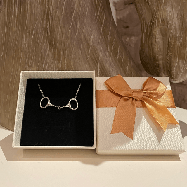 Silver Snaffle Necklace 
