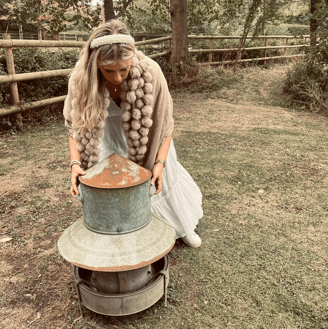 Fur PomPom & Cashmere Wraps