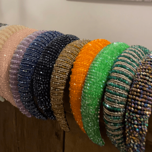 Sparkly Raised Headband 